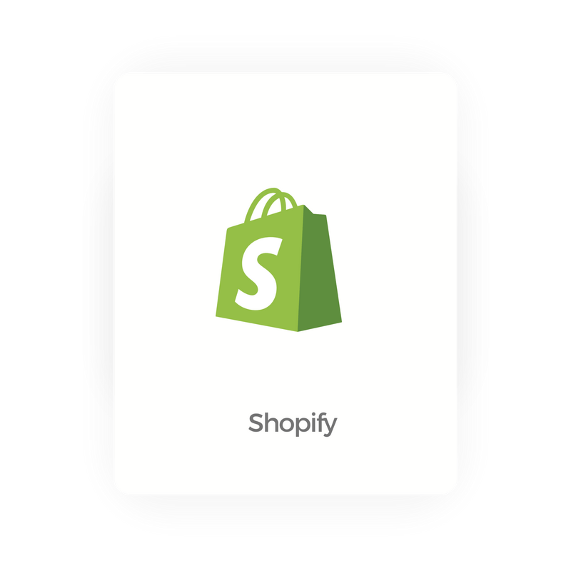 Integrates with Shopify